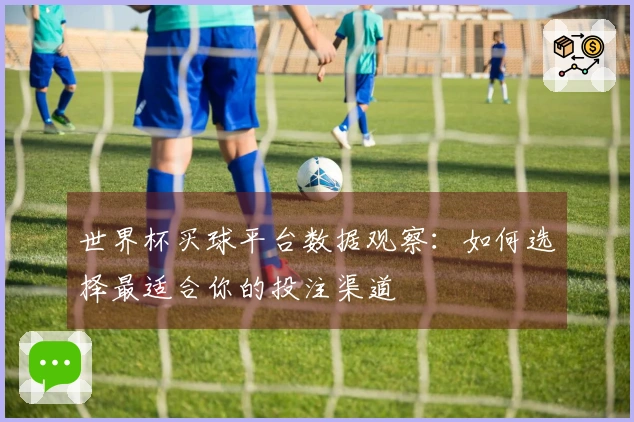世界杯买球平台数据观察：如何选择最适合你的投注渠道